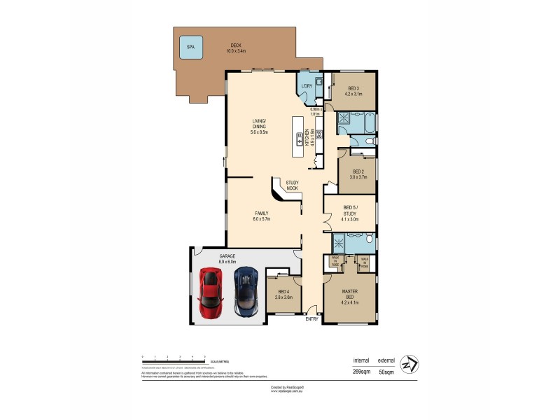 23 Courtney Place, Moggill QLD 4070 Floorplan