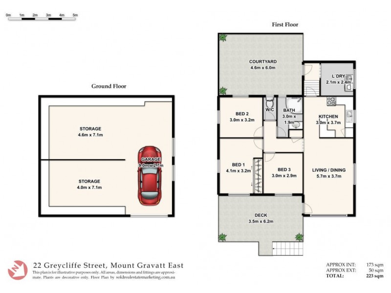 22 Greycliffe Street, Mount Gravatt East QLD 4122 Floorplan