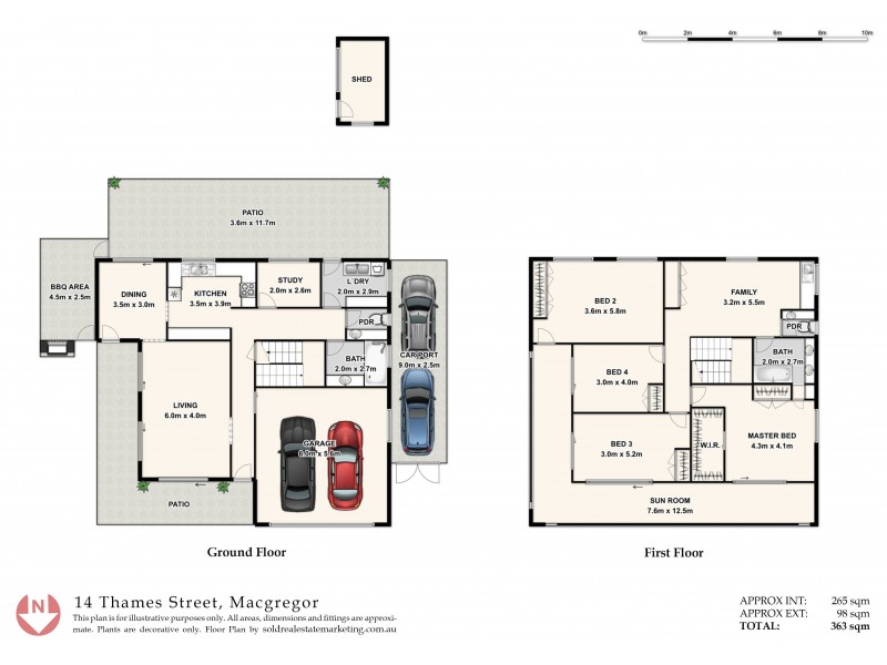14 Thames Street, Macgregor QLD 4109 Floorplan