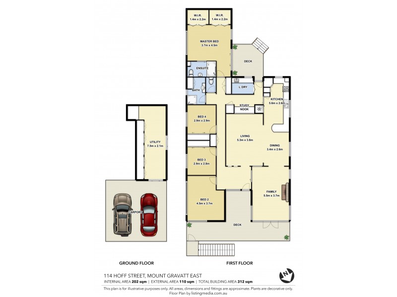 114 Hoff Street, Mount Gravatt East QLD 4122 Floorplan