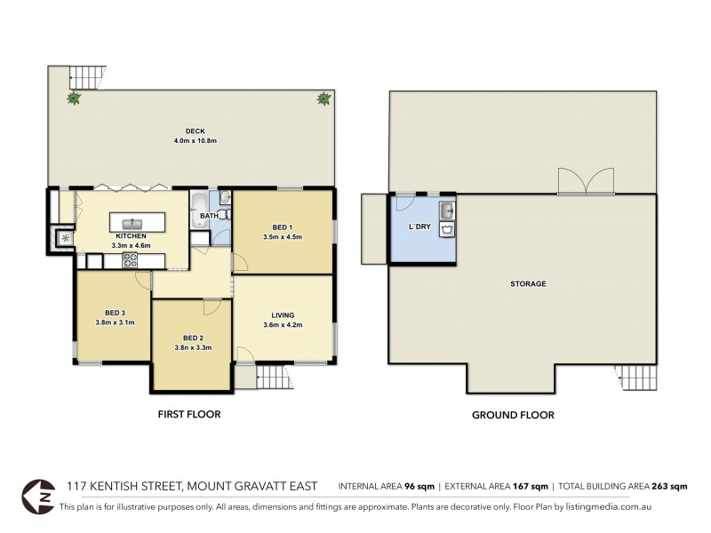 117 Kentish Street, Mount Gravatt East QLD 4122 Floorplan