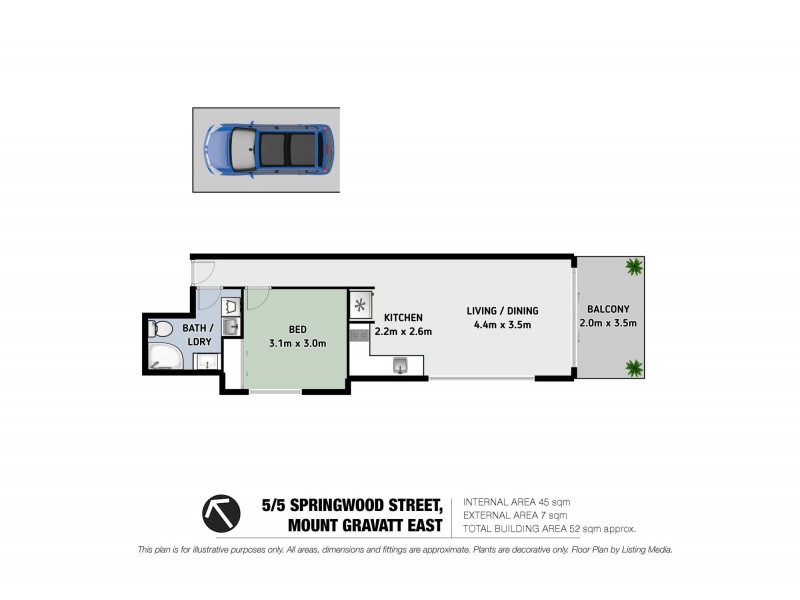 5/5 Springwood Street, Mount Gravatt East QLD 4122 Floorplan