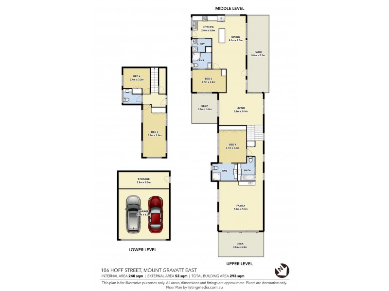 106 Hoff Street, Mount Gravatt East QLD 4122 Floorplan