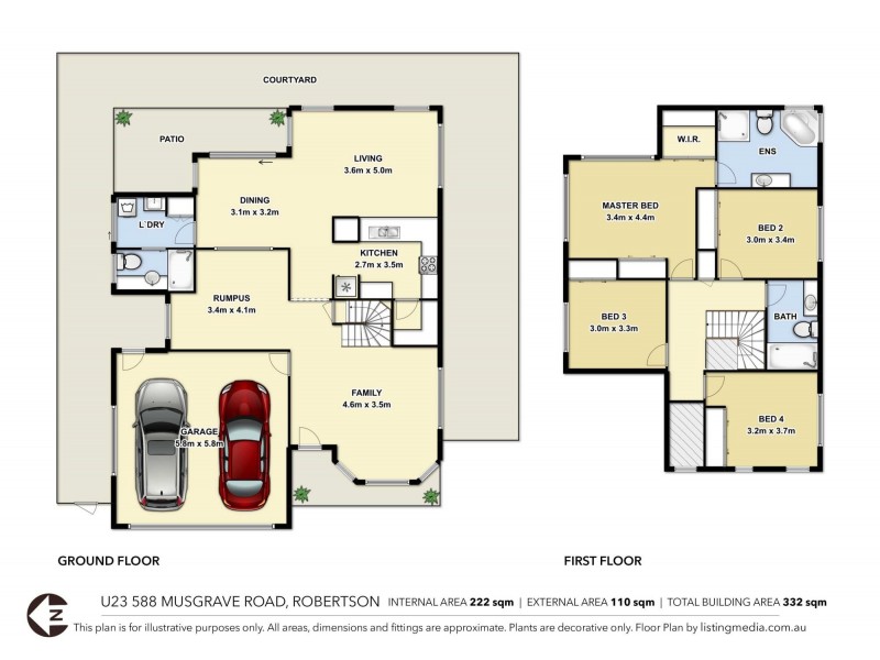 23/588 Musgrave Road, Robertson QLD 4109 Floorplan