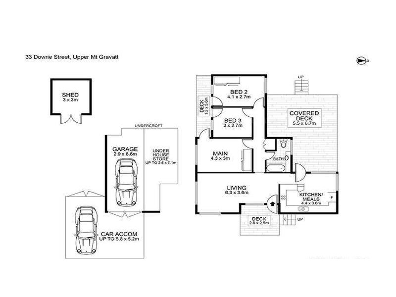 33 Dowrie Street, Upper Mount Gravatt QLD 4122 Floorplan