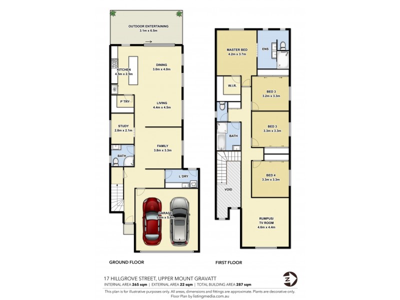 17 Hillgrove Street, Upper Mount Gravatt QLD 4122 Floorplan