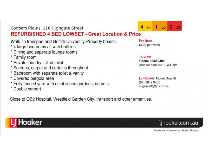 116 Highgate Street, Coopers Plains QLD 4108