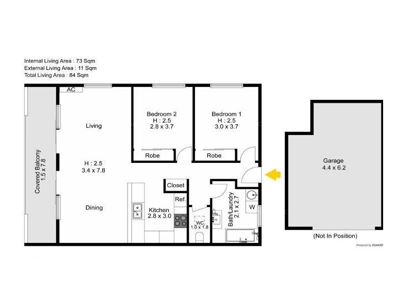 4/31 Victor Street, Holland Park QLD 4121 Floorplan