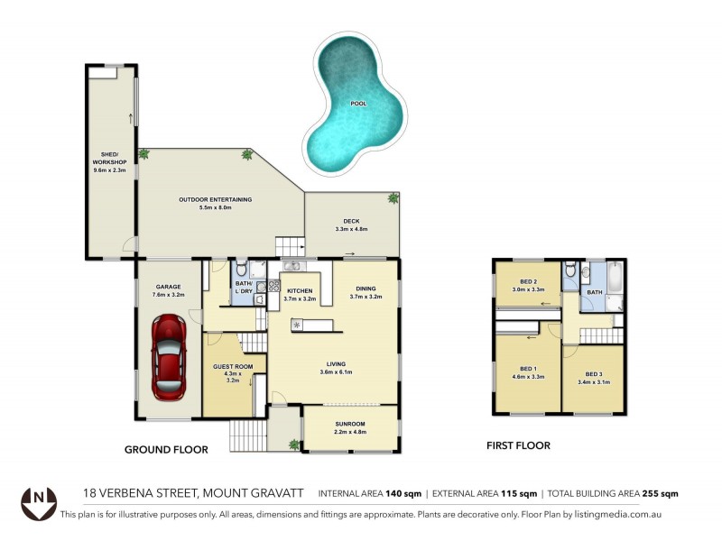 18 Verbena Street, Mount Gravatt QLD 4122 Floorplan