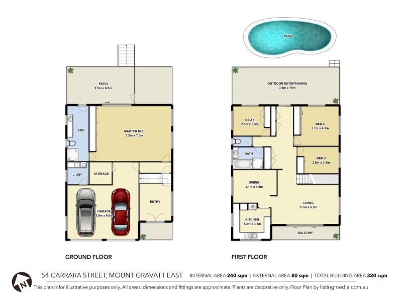 54 Carrara Street, Mount Gravatt East QLD 4122 Floorplan