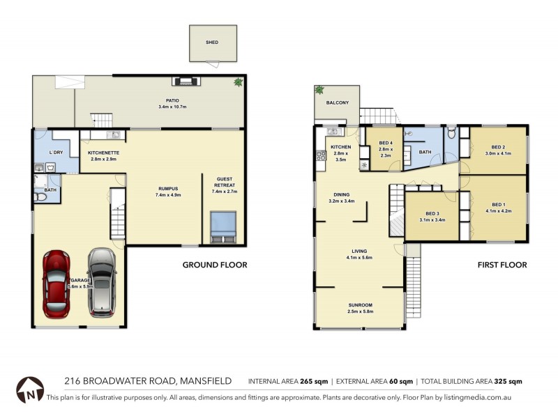 216 Broadwater Road, Mansfield QLD 4122 Floorplan