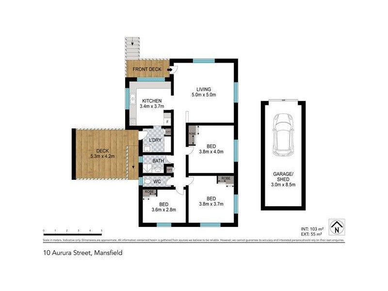 10 Arura Street, Mansfield QLD 4122 Floorplan