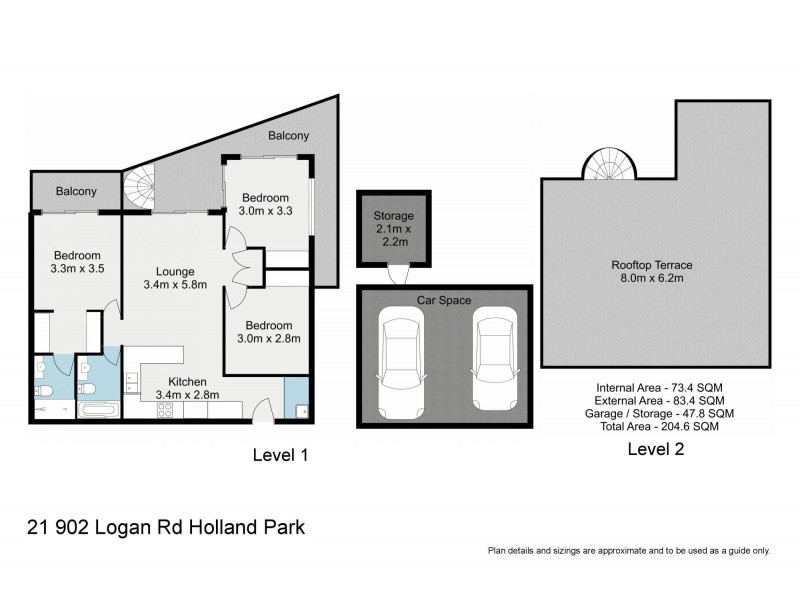 21/902 Logan Road, Holland Park West QLD 4121 Floorplan