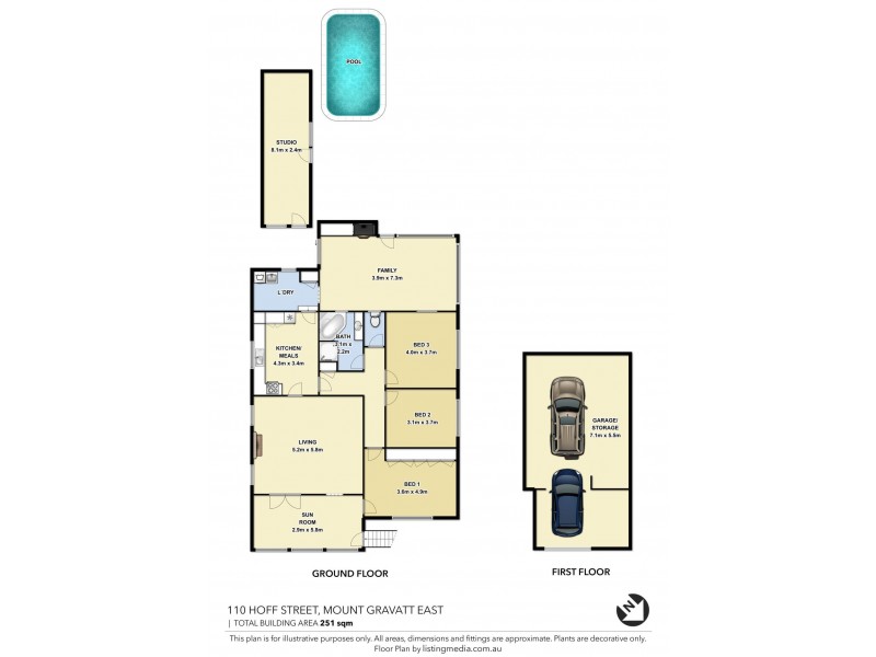 110 Hoff Street, Mount Gravatt East QLD 4122 Floorplan