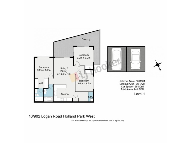 16/902 Logan Road, Holland Park West QLD 4121 Floorplan