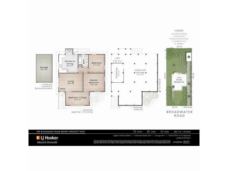 169 Broadwater Road, Mount Gravatt East QLD 4122 Floorplan