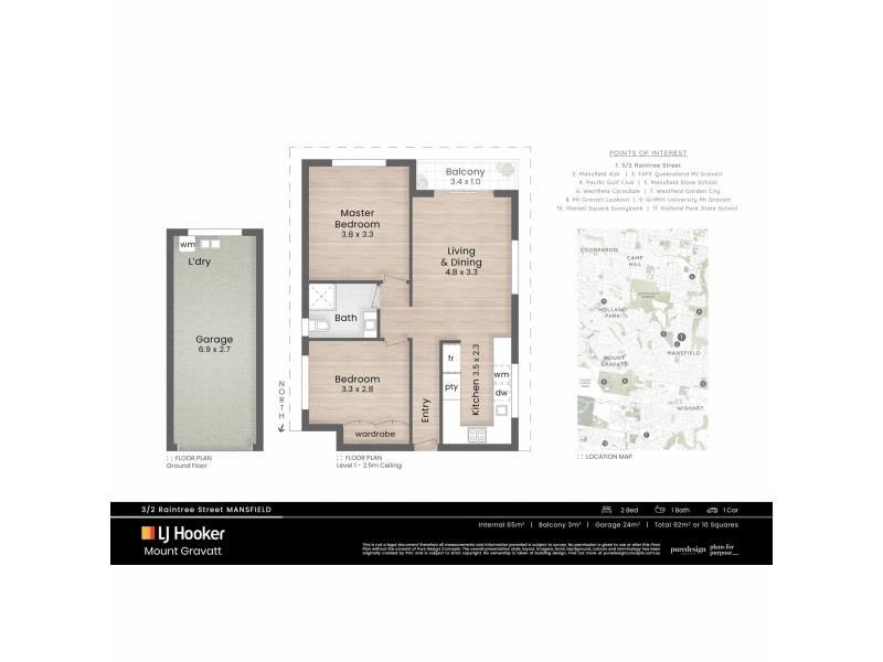 3/2 Raintree Street, Mansfield QLD 4122 Floorplan