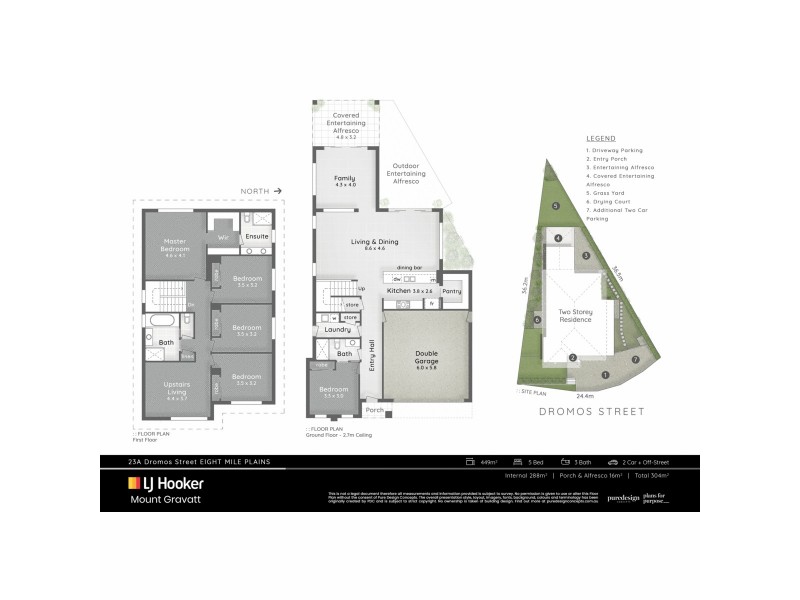 23a Dromos Street, Eight Mile Plains QLD 4113 Floorplan