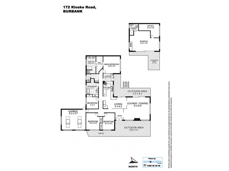 172 Kloske Road, Burbank QLD 4156 Floorplan