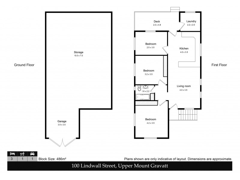 100 Lindwall Street, Upper Mount Gravatt QLD 4122 Floorplan