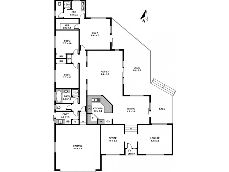 6 MONET CRESCENT, Mackenzie QLD 4156 Floorplan