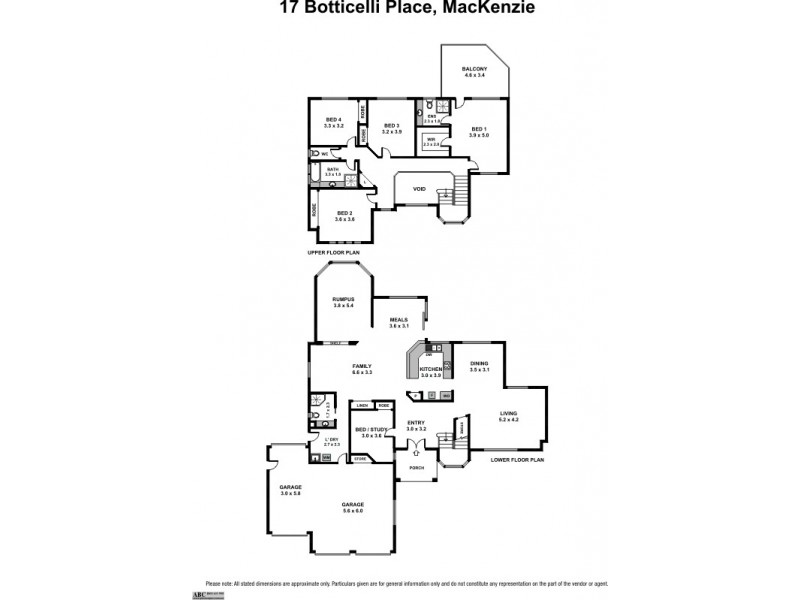 17 BOTTICELLI PLACE, Mackenzie QLD 4156 Floorplan