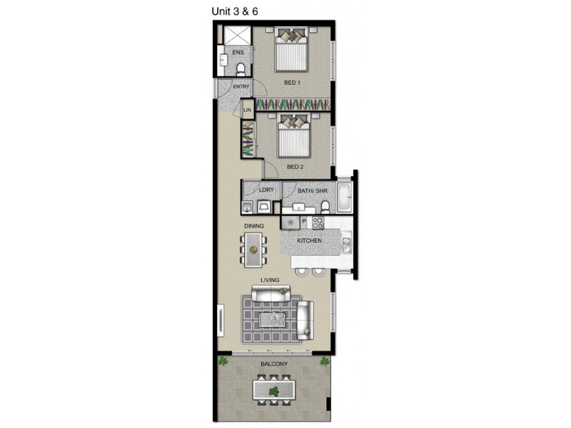 6/5 SPRINGWOOD STREET, Mount Gravatt East QLD 4122 Floorplan