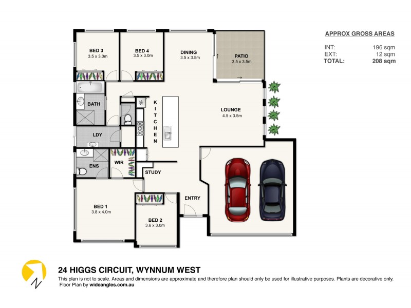 24 Higgs Circuit, Wynnum West QLD 4178 Floorplan