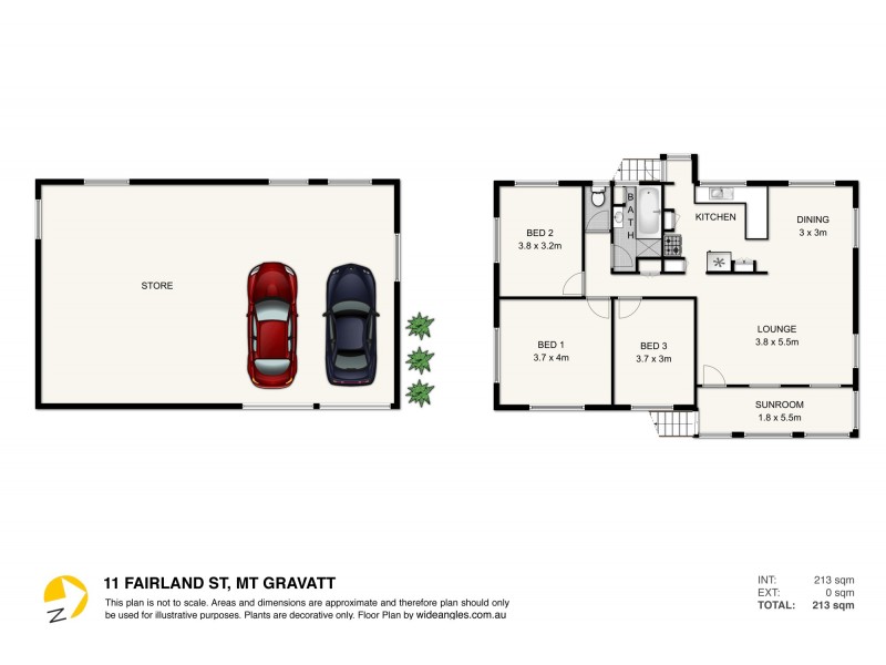 11 FAIRLAND ST, Mount Gravatt East QLD 4122 Floorplan