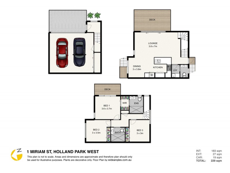 1 Miriam Street, Holland Park West QLD 4121 Floorplan