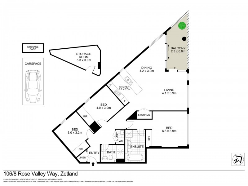 106/8 Rose Valley Way, Zetland NSW 2017