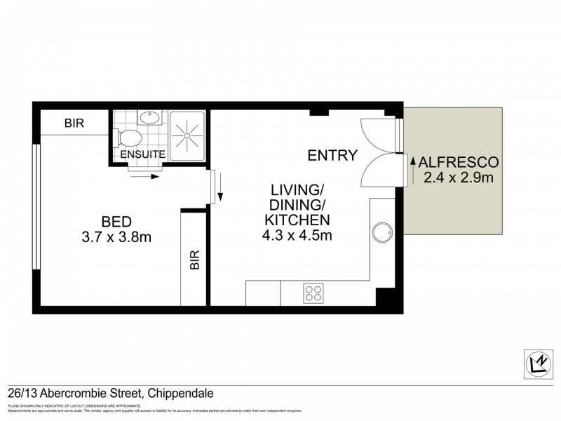 26/13 Abercrombie Street, Chippendale NSW 2008