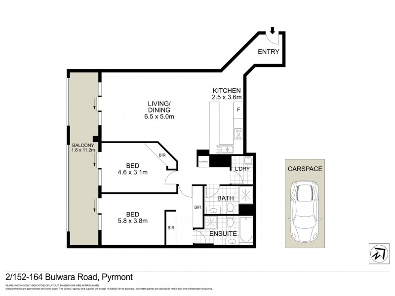 2/152 Bulwara Road, Pyrmont NSW 2009