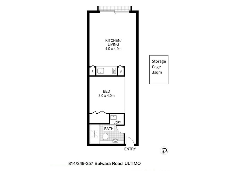 814/349 Bulwara Road, Ultimo NSW 2007