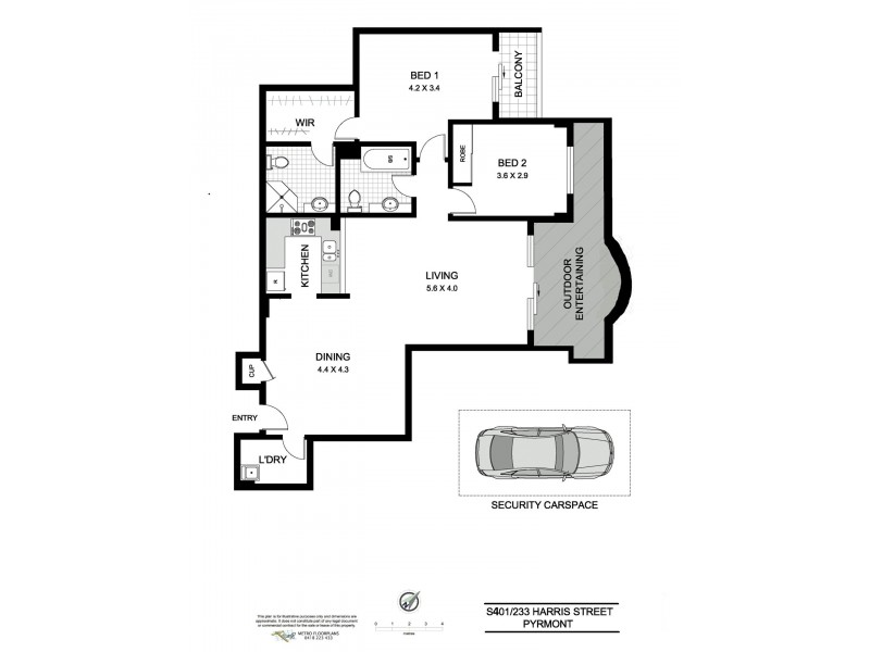 S401/233 Harris St, Pyrmont NSW 2009