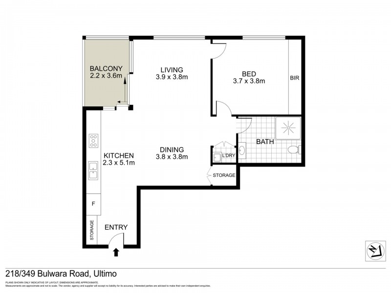 218/349 Bulwara Rd, Ultimo NSW 2007
