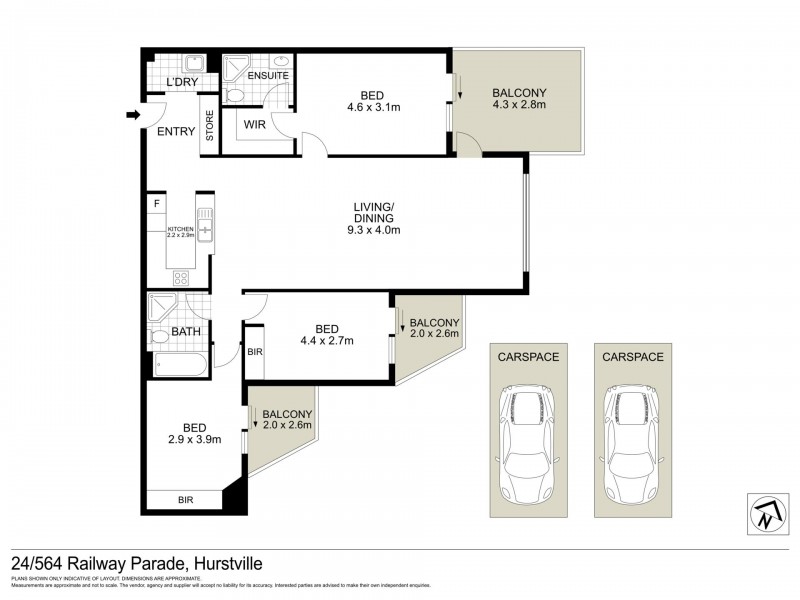 24/564 Railway Parade, Hurstville NSW 2220