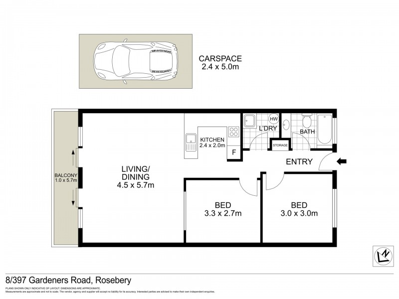 8/397-399 Gardeners Road, Rosebery NSW 2018