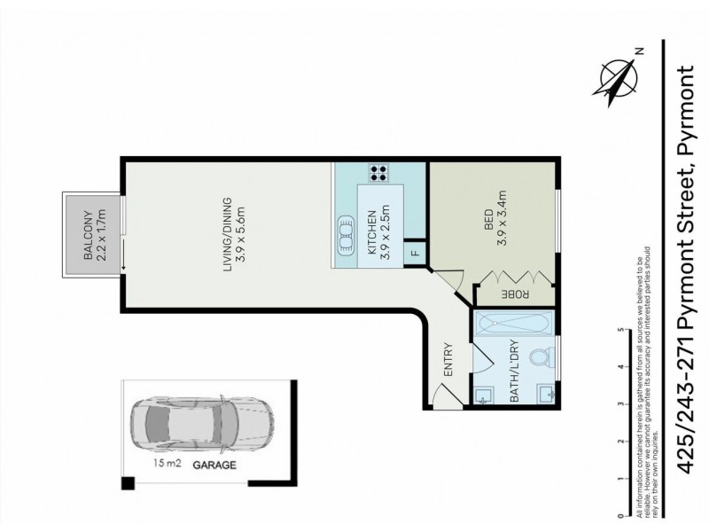 425/243 Pyrmont Street, Pyrmont NSW 2009