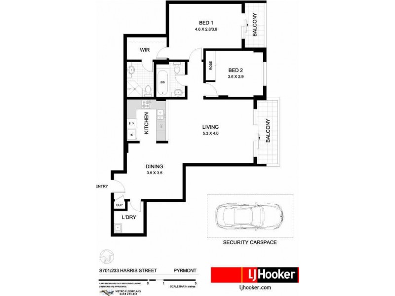 S701/233 Harris St, Pyrmont NSW 2009