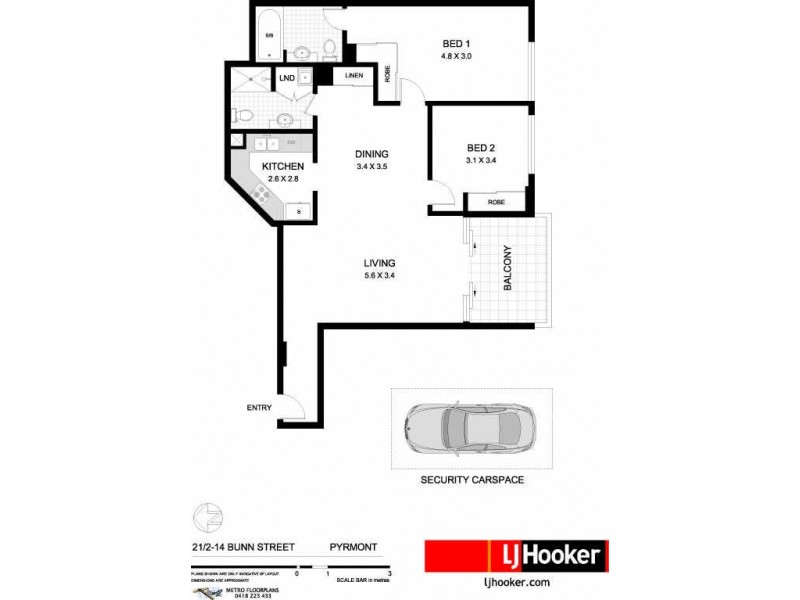 21/2-14 Bunn St, Pyrmont NSW 2009