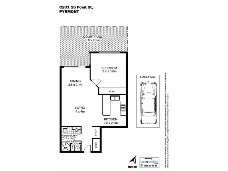 C203/26 Point St, Pyrmont NSW 2009