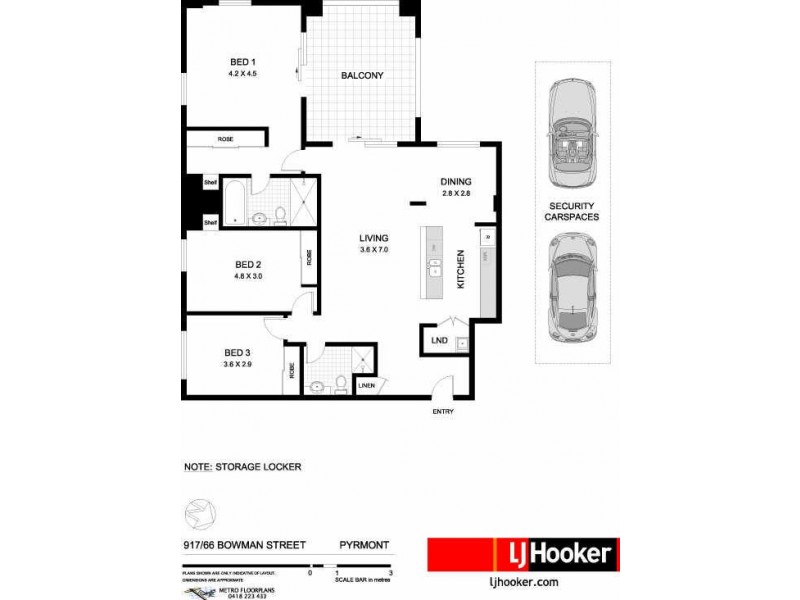 917/66 Bowman Street, Pyrmont NSW 2009