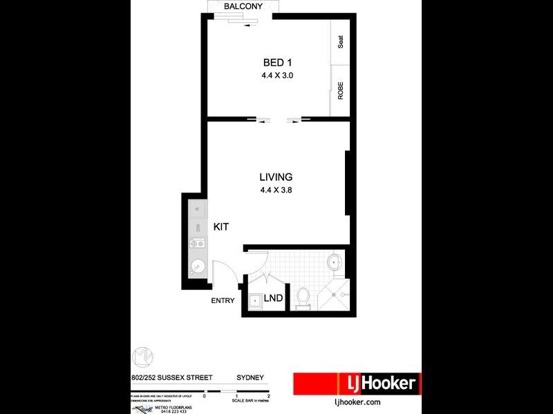 802/252 Sussex Street, Sydney NSW 2000