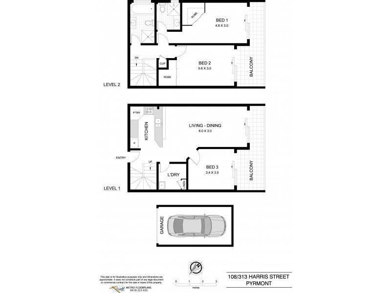 108/313 Harris Street, Pyrmont NSW 2009 Floorplan