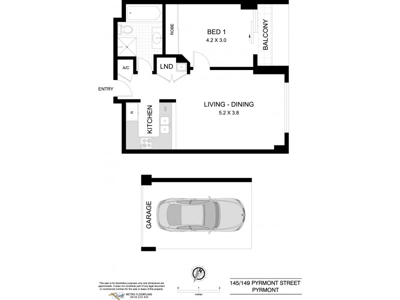 145/149 Pyrmont Street, Pyrmont NSW 2009 Floorplan