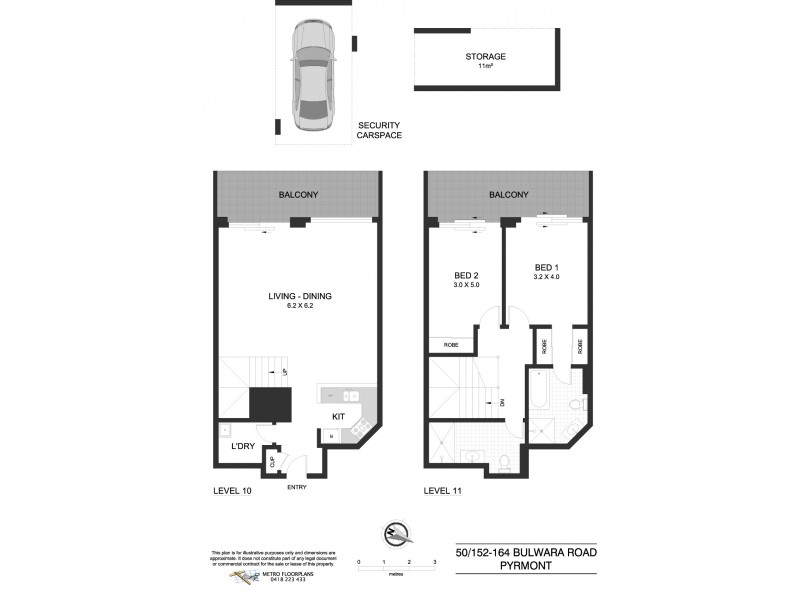 50/152-164 Bulwara Road, Pyrmont NSW 2009 Floorplan