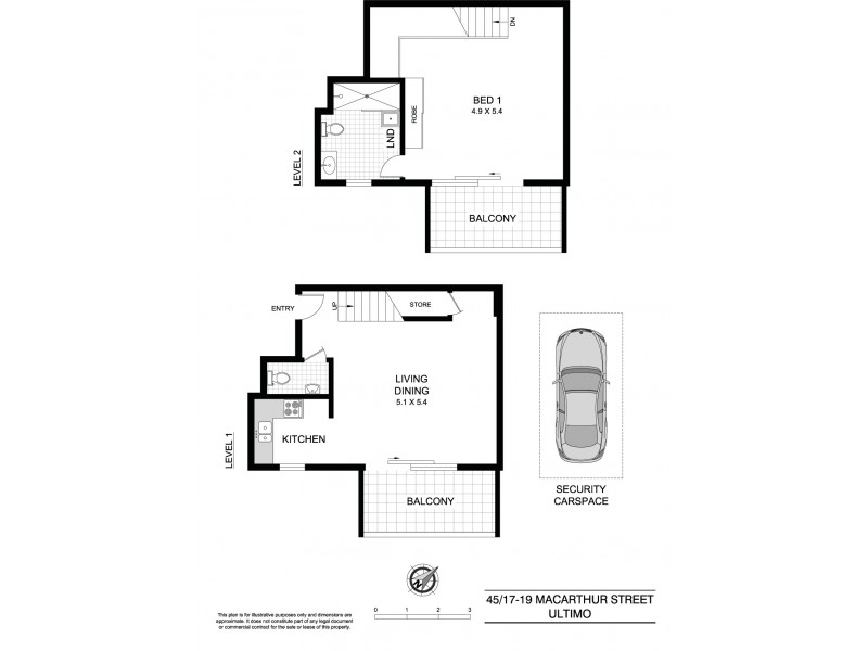 45/17-19 Macarthur Street, Ultimo NSW 2007 Floorplan