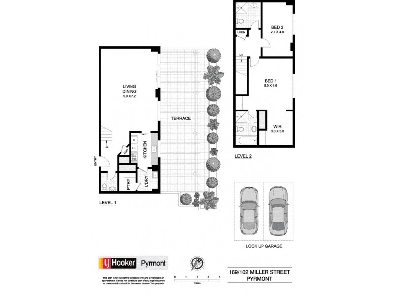 169/102 Miller Street, Pyrmont NSW 2009 Floorplan