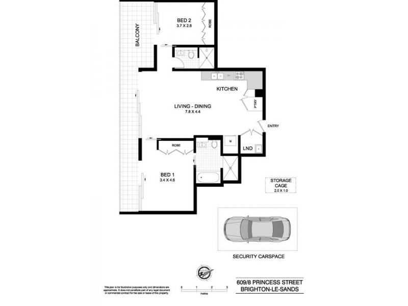 609/8 Princess Street, Brighton-le-sands NSW 2216